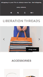 Mobile Screenshot of liberationthreads.com